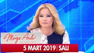 Müge Anlı ile Tatlı Sert 5 Mart 2019 Salı - Tek Parça