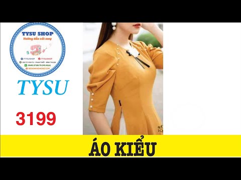 Áo Kiểu 3199|Dạy Cắt May Cơ Bản | Học Cắt May Miễn Phí