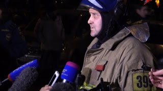 Пожарные ликвидировали возгорание в жилых домах Москвы