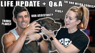 Life Update and Q&A - Kids? Travel Plans? Fat and Weird Cookie?