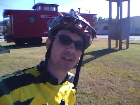 2009 11 15 bike ride on my Bacchetta Corsa SS Recumbent