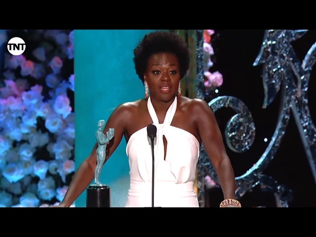 Viola Davis I SAG Awards Acceptance Speech 2015 I TNT