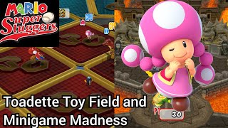 Toadette In Toy Field And Minigame Madness Mario Super Sluggers