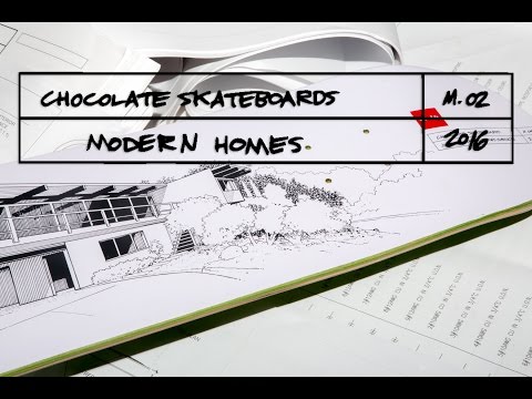 Modern Homes Series by Evan Hecox | Chocolate Skateboards