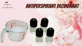 Stay Fresh & Sweat-Free All Day Diy Antiperspirant Deodorant Start Your Home Business