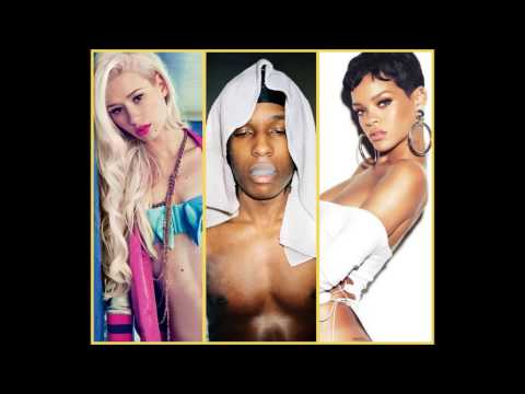 Rihanna x ASAP Rocky x Iggy Azalea - Cockiness Remix (Mashup)