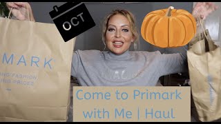 OCTOBER COME TO PRIMARK WITH ME/HAUL - Tanya Louise