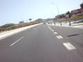 Video riding on the Highway in Ibiza