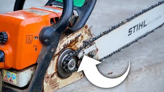 Chainsaw not oiling? Check this FIRST! - Homestead Tips