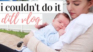 BREASTFEEDING STRUGGLES | DAY IN THE LIFE WITH A NEWBORN AND A TODDLER 2020