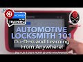 AUTOMOTIVE Locksmith 101 * ON DEMAND * Training Courses @ UHS-HARDWARE.COM