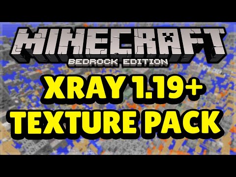 The BEST 1.18+ MCPE Xray Texture Pack! (MCPE ,Xbox, PC, Playstation)
