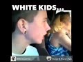White kids vs black kids talking back to there parents