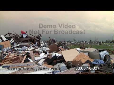 5/22/2011 Joplin, MO Tornado Damage Aftermath B-Roll
