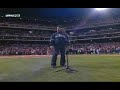 John Oates singing National Anthem at World Series