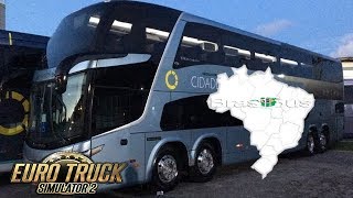 Live ETS2 - Mapa Brasil Bus 3.5 + Paradiso G7 1800 DD