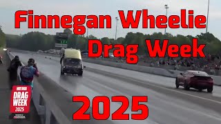 Mike Finnegan Wheelie Hot Rod Drag Week 2025