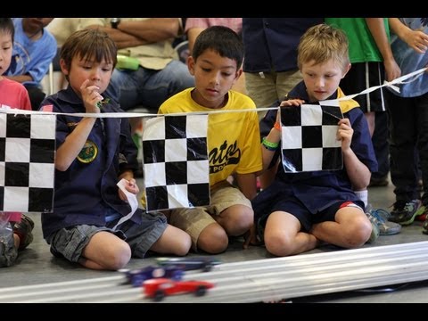 Cub Scouts build push go-karts practice runs for Rio Vista Soap Box 