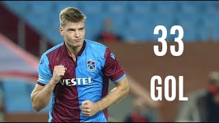 Alexander Sörloth Trabzonspor'daki Golleri - 33 Gol