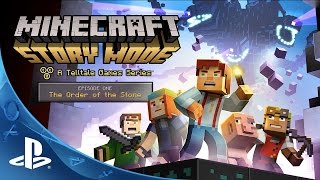 Minecraft: Story Mode - Episode 1: The Order of the Stone Trailer | PS4, PS3