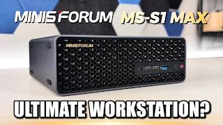 Minisforum Ms-S1 Max Review - Who Is This For???