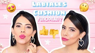 🤔 PROBÉ LOS LABIALES KISS CUSHION DE REVLON ¿FUNCIONAN? 💄 || Ana Ortiz TV