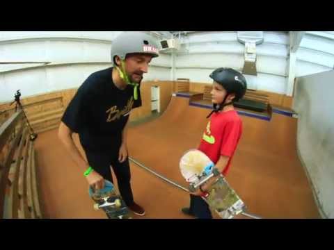 CAMPER TEACHES AARON RAMP ROLL INS!