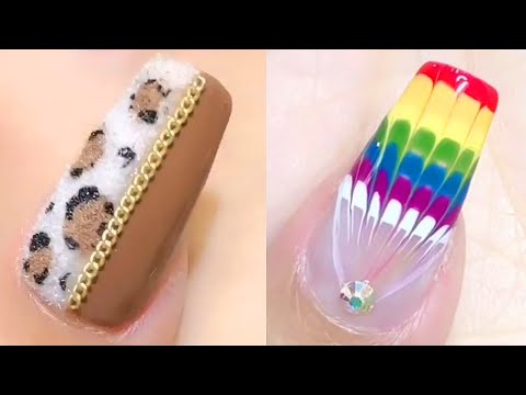 Vẽ Móng Tay Đơn Giản Dễ Thương | Mẫu Nail Đẹp 2021 | TOP 10 Nail Art Easy Designs