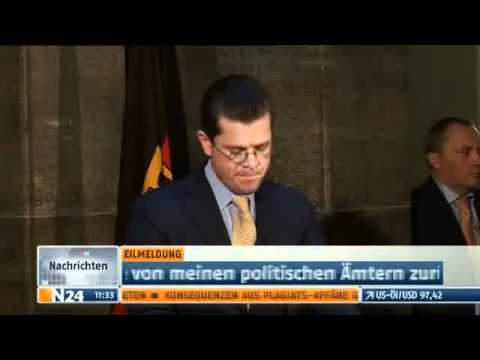 Karl-Theodor zu Guttenberg tritt zurück Karl-Theodor zu Guttenberg tritt zurück