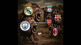 Real Madrid X Man City
