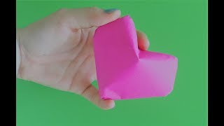 Kağıttan Kalp Yapımı (Origami Kalp)
