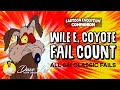 WILE E. COYOTE - All 641 Classic FAILS | Cartoon Evolution Companion