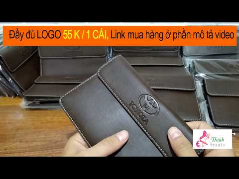 Ví đựng giấy tờ xe ô tô 55K / Cái Đầy Đủ Mọi Logo Các Hãng