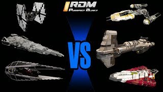 Epic STAR WARS Battle, 20 Ships ( Space Engineers) EPIC Fleet Battle ( EP6)