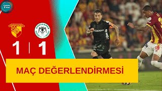 Göztepe Ve Konyaspordan Namağlup Devam 1-1Lik Maçta Kaleci Deniz Ertaş Şov Yaptı