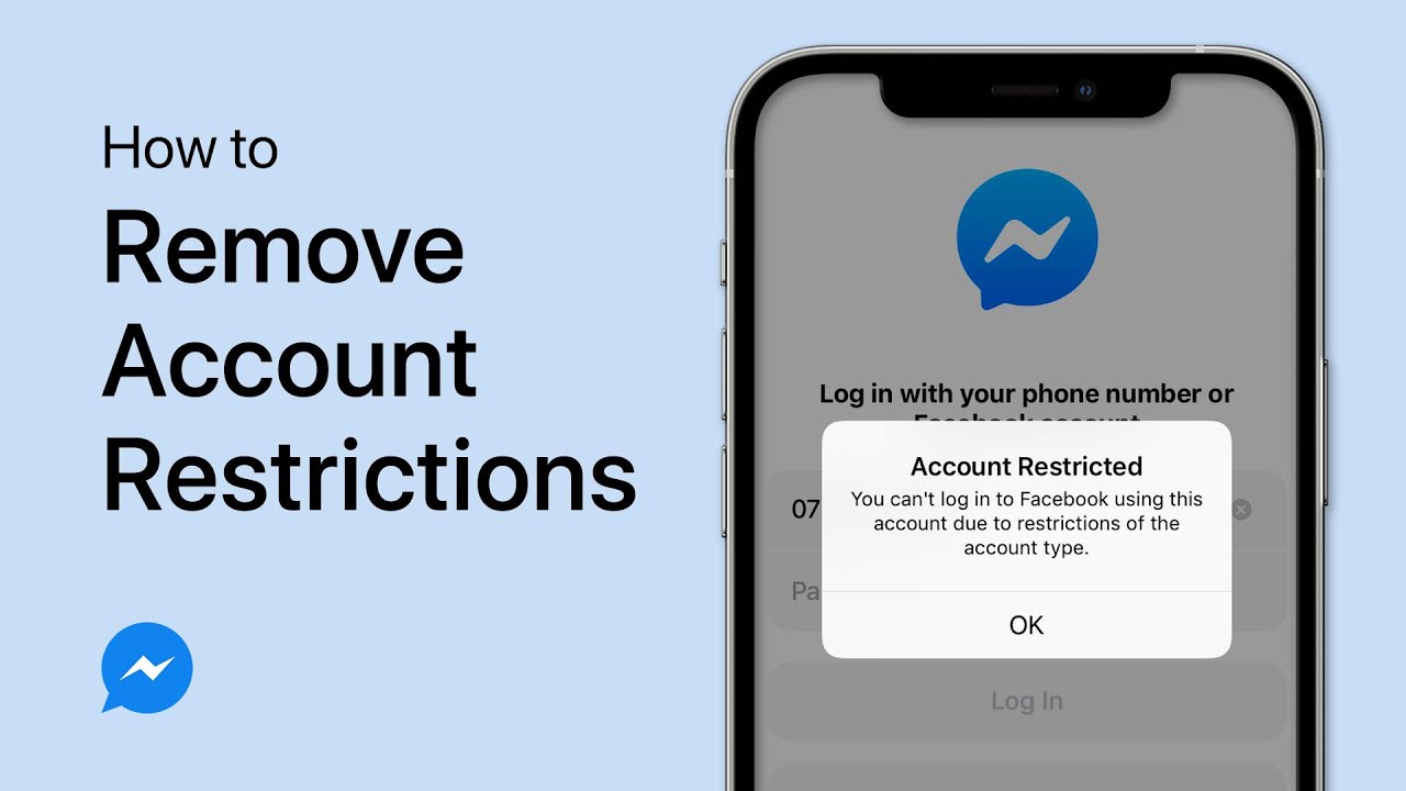 How To Remove Account Restrictions on Messenger How To Remove Account Restrictions on Messenger