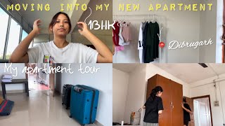 Moving Into My New Apartment 1Bhk Room Tour & My First Day In New Apartment A Day In My Life