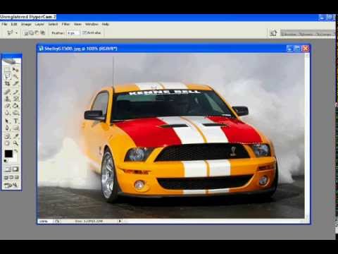How to change the color of a car using photoshop