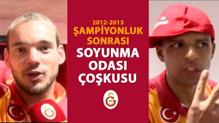 2012-2013 Sezonu Şampiyonluk Sonrası Soyunma Odası - Galatasaray