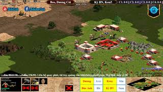 AoE 22 Random Beo, Dương Còi vs Kỳ BN, KenZ Ngày 11-09-2018