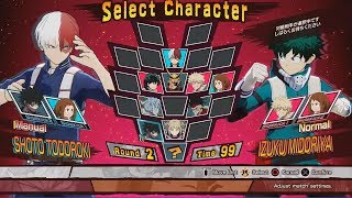 My Hero Academia One's Justice Gameplay - Midoriya vs Todoroki Full Fight (E3 2018)