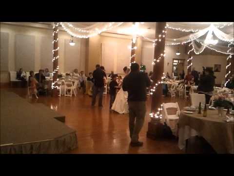 Wedding ceremony and reception for Mr and Mrs Davidson held at the 