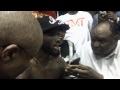 Phil Jackson Benson WBC Fecarbox Super Middleweight Champion post Fight Interview by Juan Marshall