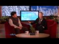 The Ellen DeGeneres Showの動画　2度目の出演、歌も披露