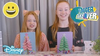 Vlogger Takeover | DIY - 3D Chrismtas Cards | Disney Channel UK