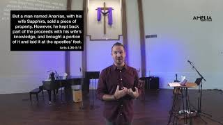 Sunday 10.3.2021 • What does God expect me to Give? • Acts 4:36-5:11