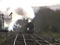 2 HELLFIRE steam tours through Abergavenny!! 26.11.11