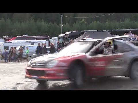 Petter Solberg Citroen Xsara WRC Finnskogbanen Gymkhana 2011