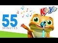Cuckoo The Frog Was Singing | Plus Lots More Nursery Rhymes | 55 Minutes Compilation from KiiYii!