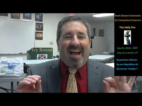 Sept 25 Mark Stewart Greenstein - Compromise = a "sell-out"